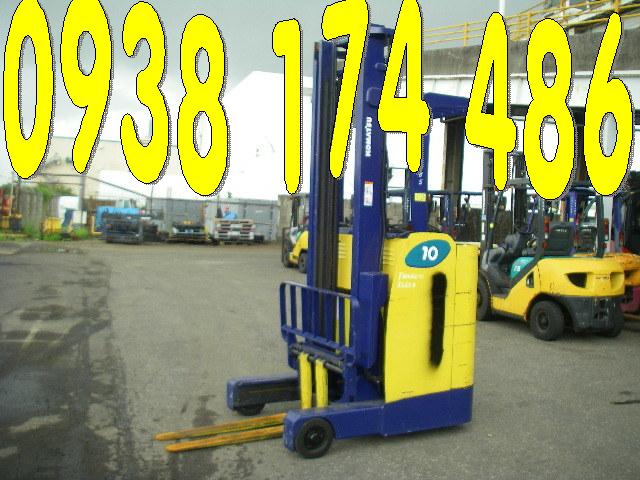 Xe nâng điện cũ Komatsu đứng lái 2 tấn cao 3 mét (2000KG/3000MM)